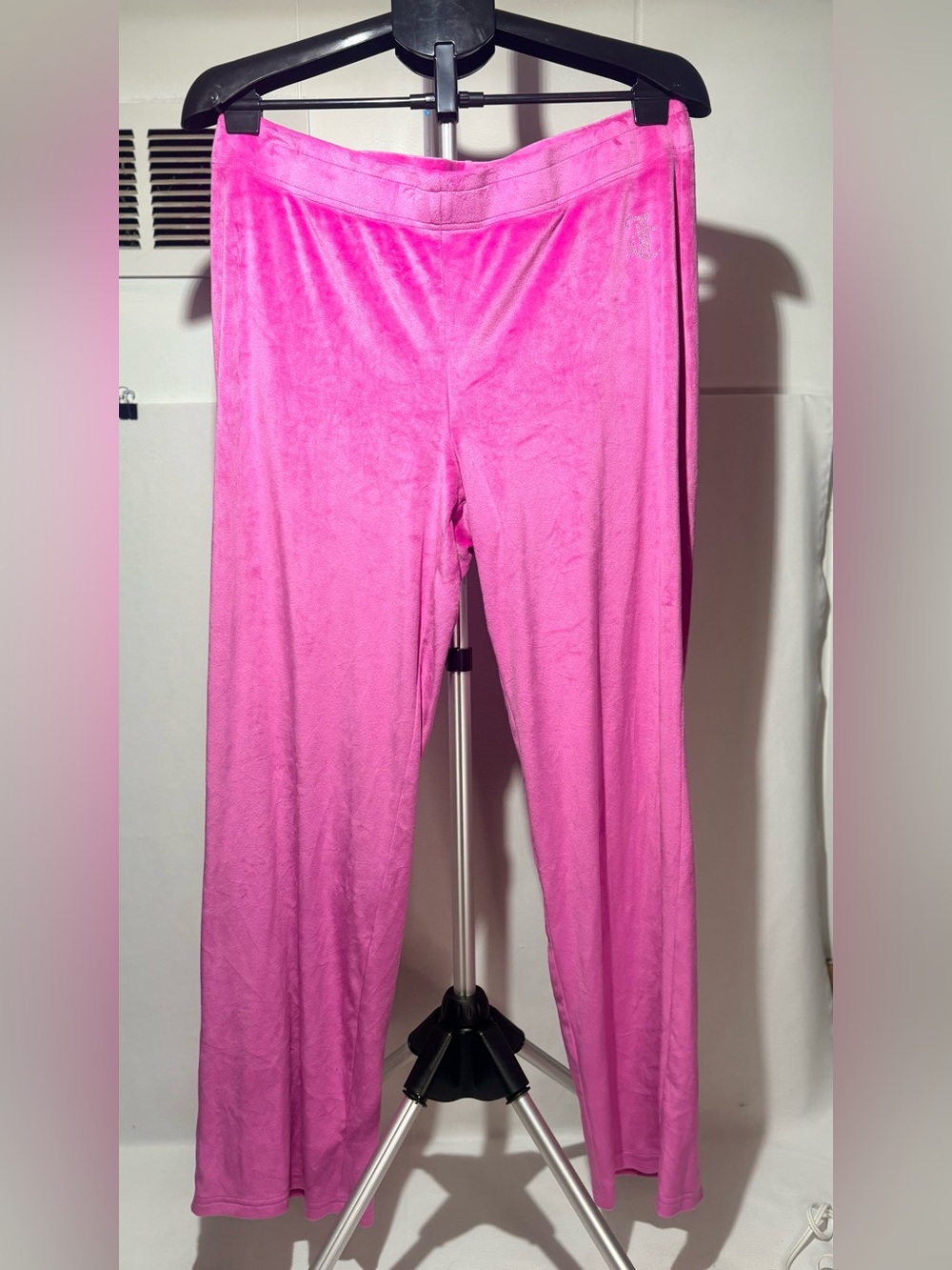 Juicy Couture Plush Lounge Pants - Bright Pink